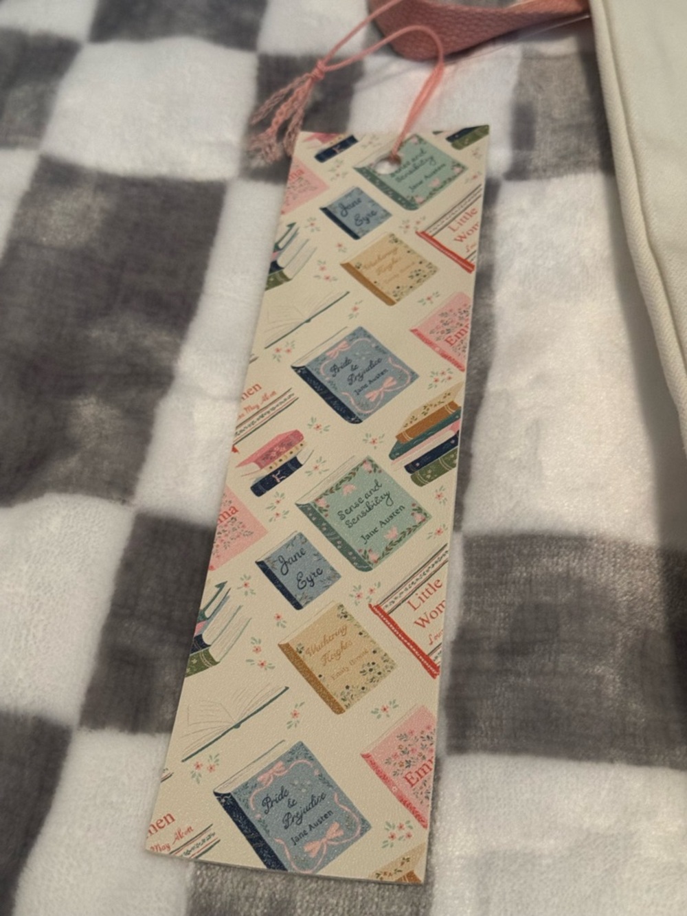 BNWT Martha Stewart Jane Austen Canvas Book Tote Bag for Book Lovers - Picture 3 of 3